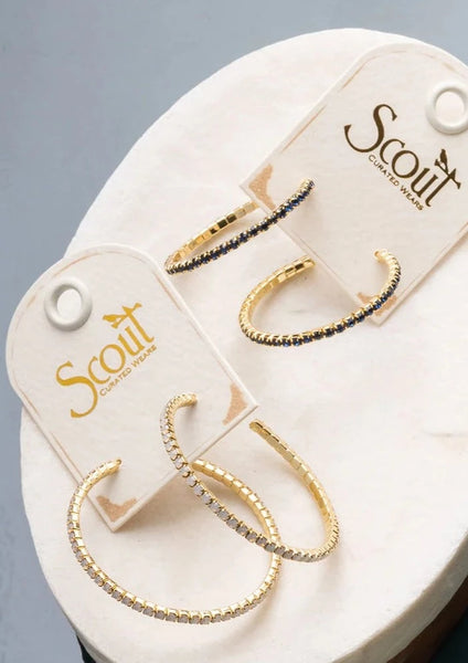 rhinestone hoop sm blue