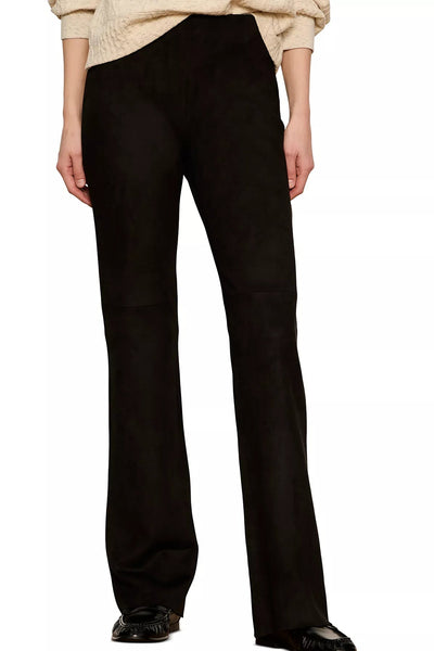 Sueded Straight Legging Pant