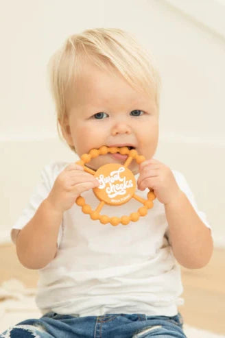 baby teether sweet cheeks