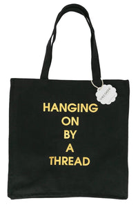 tote hanging on