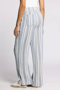 stripe pullon pant