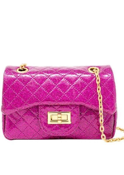 girls sparkle classic mini bag