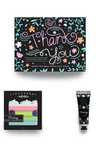 2 pc gift set thank you