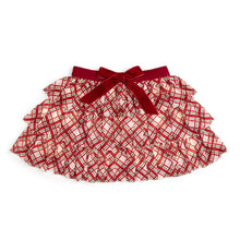 Load image into Gallery viewer, girls plaid bow tutu
