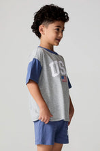 Load image into Gallery viewer, kids usa flag tee
