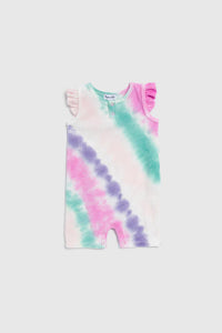 baby tie dye romper