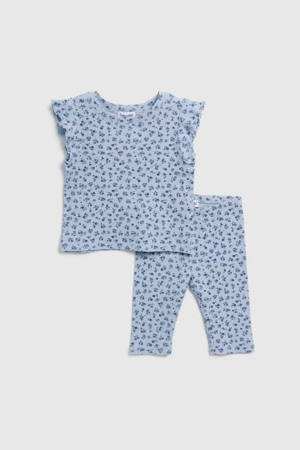 infant ditsy floral tee + legging set