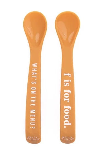 baby spoon set f is food