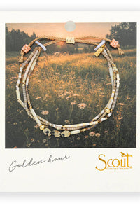 mixed media bracelet joy