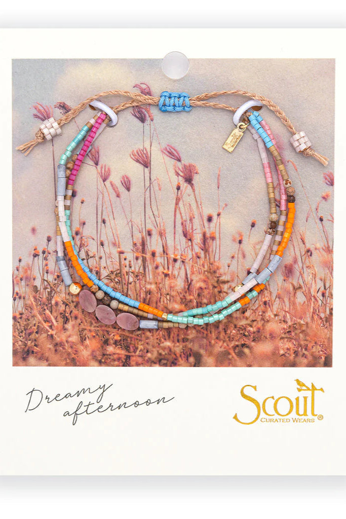 mixed media bracelet love