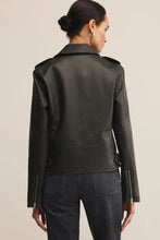 Load image into Gallery viewer, faux leather moto jacket
