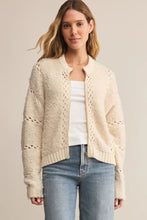 Load image into Gallery viewer, sweater zip jacket

