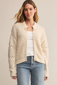 sweater zip jacket