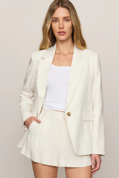 linen blazer