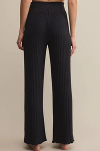 smock waist rib pant