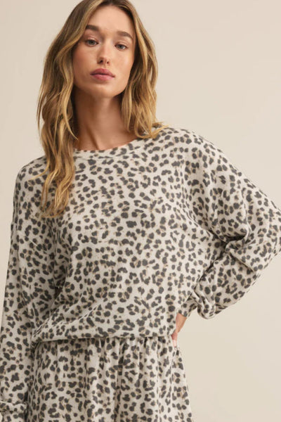 leo long sleeve cozy top