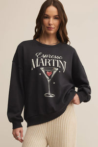 oversized martini sweatshirt