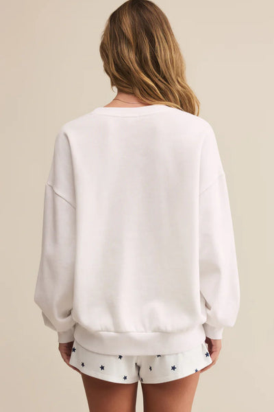oversized USA sweatshirt