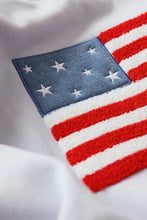 Load image into Gallery viewer, USA flag sweatshirt
