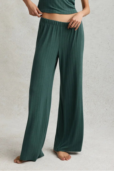 pointelle lounge pant