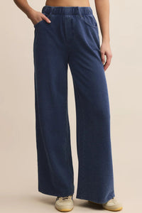 knit denim pant