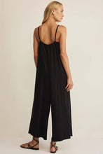 Load image into Gallery viewer, scoop jersey strappy jumpsuit
