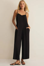 Load image into Gallery viewer, scoop jersey strappy jumpsuit
