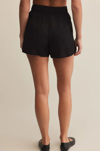 linen tailored shorts