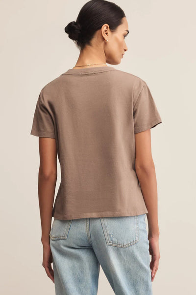 weekdays v neck tee