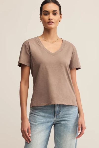 weekdays v neck tee