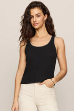 Load image into Gallery viewer, crochet trim tank
