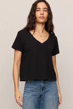 Load image into Gallery viewer, v neck short sleeve tee

