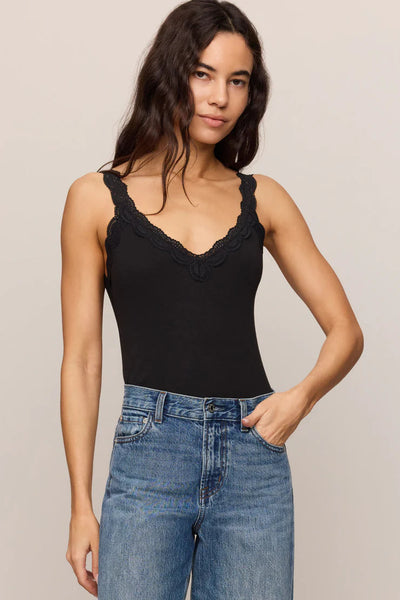 lace trim tank