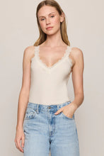 Load image into Gallery viewer, lace trim tank
