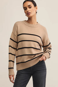 boyfriend stripe sweater