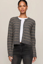 Load image into Gallery viewer, Stripe Button Cardigan
