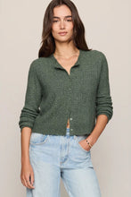 Load image into Gallery viewer, pointelle button cardigan
