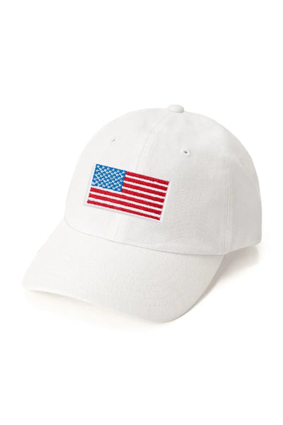 kids flag cap