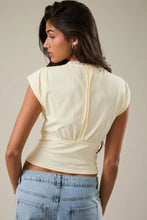 Load image into Gallery viewer, v neck smocked back top
