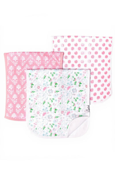 3 pack burp cloths claire