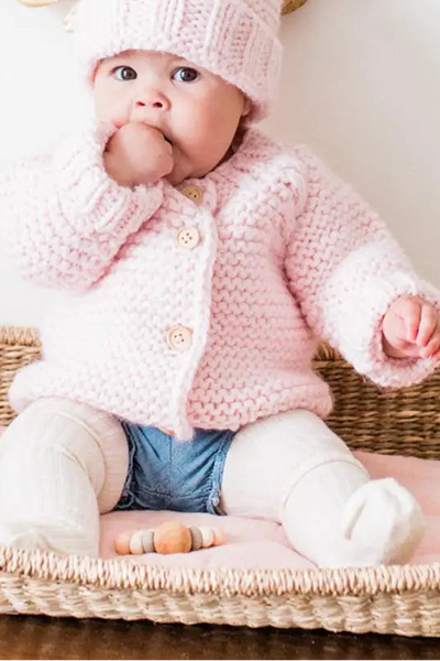 baby stitch cardigan