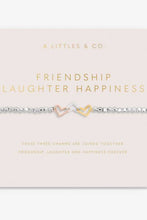 Load image into Gallery viewer, bracelet friendship laughter
