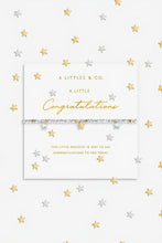 Load image into Gallery viewer, bracelet congratulations
