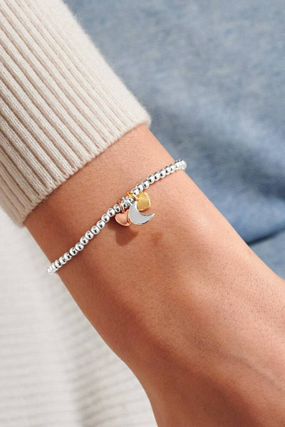 bracelet love moon + back
