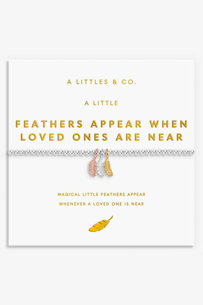 bracelet feathers appear