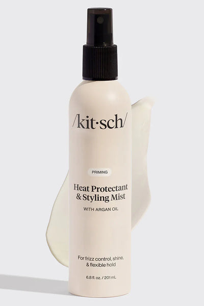 argan oil heat protectant styling mist
