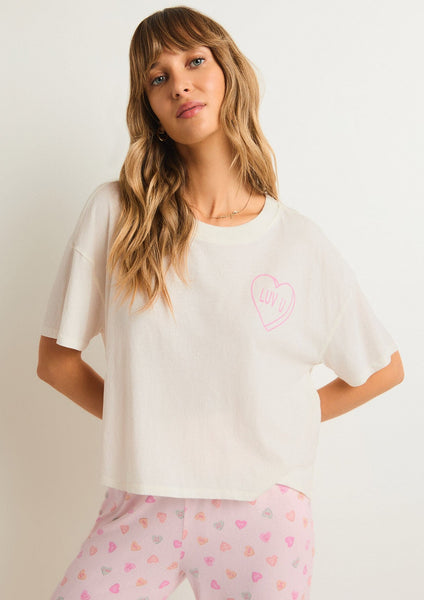 luv u short sleeve tee