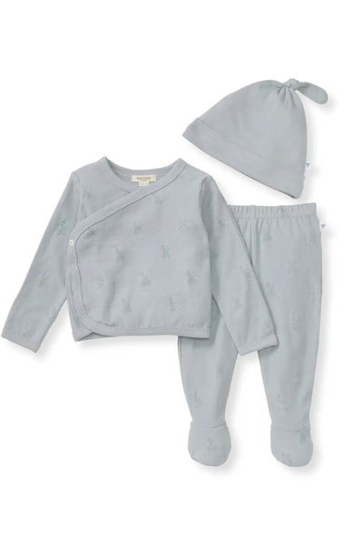 baby organic terry take me home 3pc set