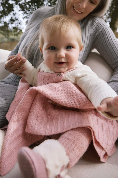 baby knit blanket