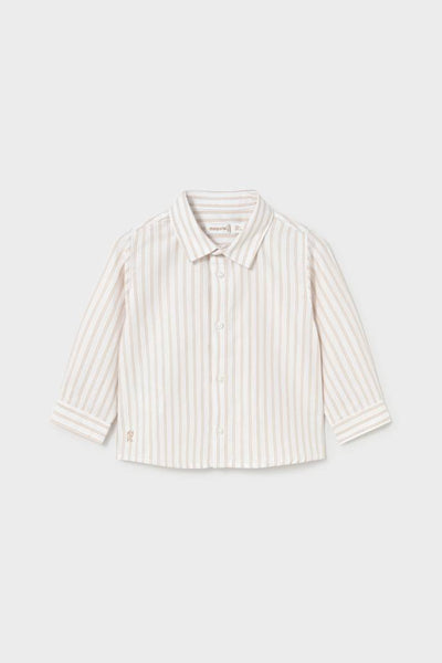 Mini Boy Long Sleeve Stripe Shirt
